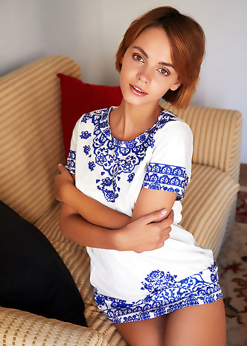 Petite babe is never shy to show every inch of her body