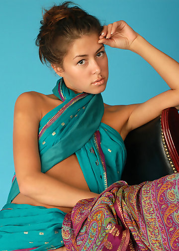 Alluring teen is ready to show every single inch of her body