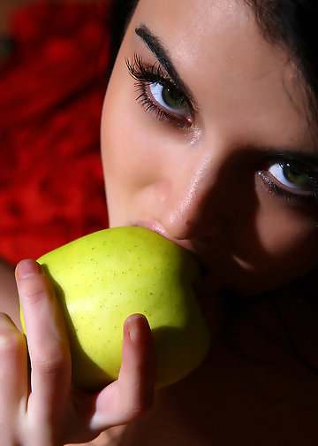 Enigmatic nude body of a woman