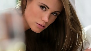 Pair of schoolgirls in plaid skirts and high heels eat each other's cunts